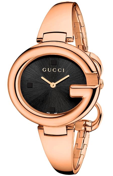 rose gold red band gucci wat h|GUCCI Guccissima Collection Rose Gold.